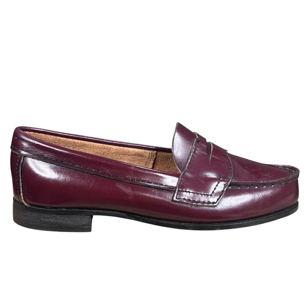 Vintage Eastland Burgundy Leather Classic Penny Loafers Size 7.5